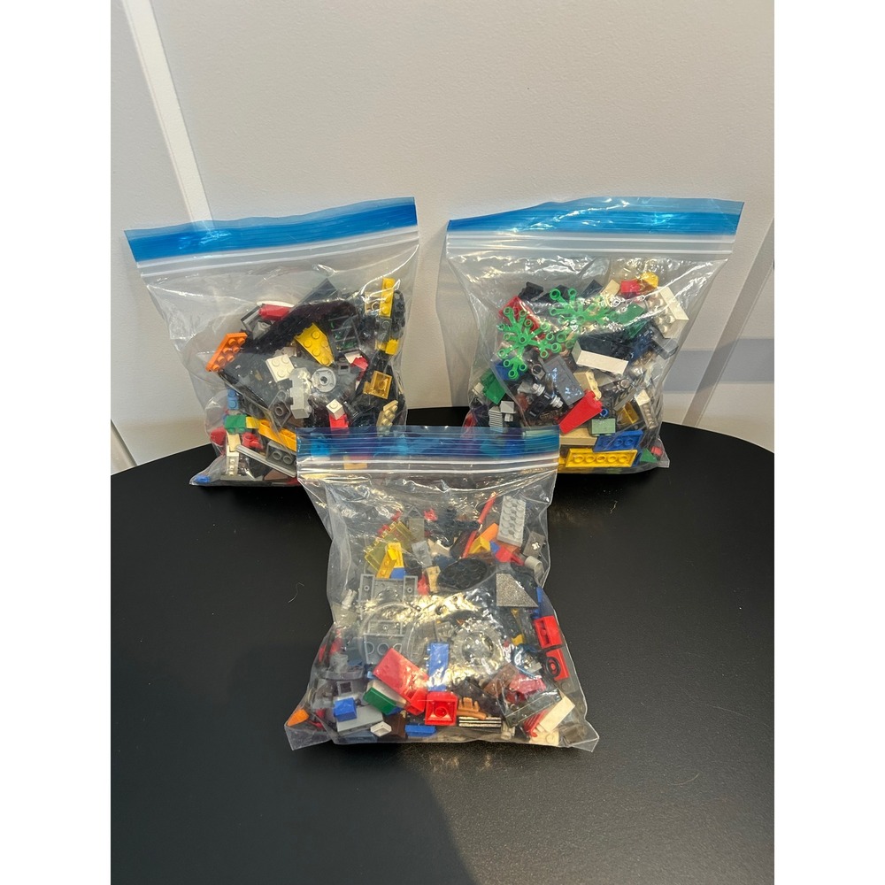 One Pound plus of BULK RANDOM LEGO PIECES‎ Bricks And Blocks swords misc